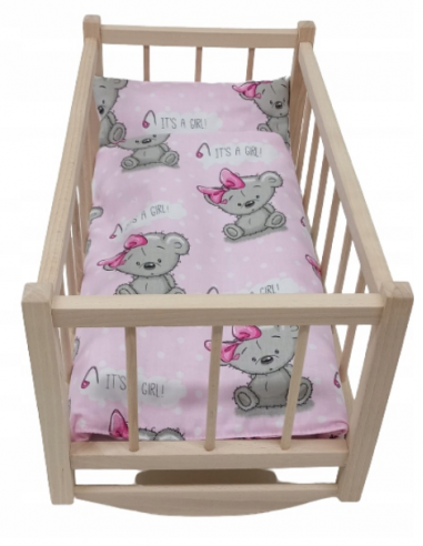 copy of Kołyska grawerowana dla lalek