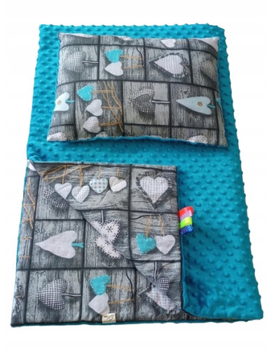 KOCYK 75X50 + PODUSZKA 40X30 Pościel do Wózka...