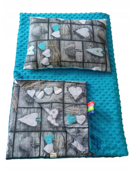 KOCYK 75X50 + PODUSZKA 40X30 Pościel do Wózka Wzory Producent