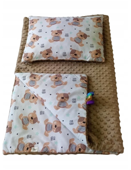 KOCYK 75X50 + PODUSZKA 40X30 Pościel do Wózka Wzory Producent