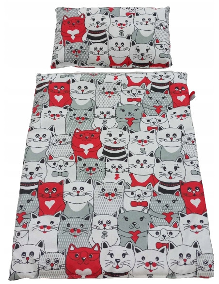 DREWNIANY wózek dla lalek + POŚCIEL