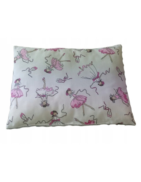 PODUSZKA DLA DZIECI DWUSTRONNA DO ŁÓŻECZKA WÓZKA MINKY+BAWEŁNA. PRODUCENT