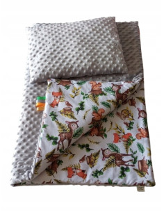 KOCYK 75X50 + PODUSZKA 40X30 Pościel do Wózka Wzory...