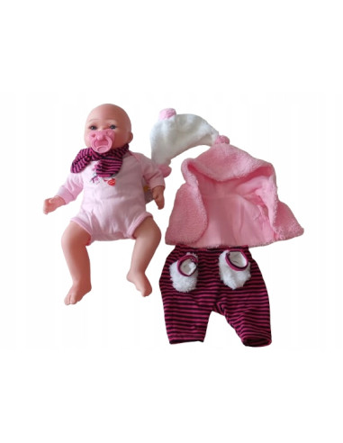 LALKA BOBAS 40cm MÓWI, ŚPIEWA, Lalka funkcyjna