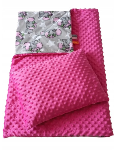 KOCYK 75X50 + PODUSZKA 40X30 Pościel Minky do...