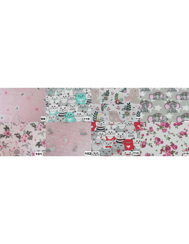 Poszewki Bawełniane 100x75 i 40x30 BALETNICE...