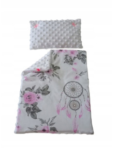 Pościel Dla Lalek Kołderka Poduszka Dla lalki ok 30 cm...