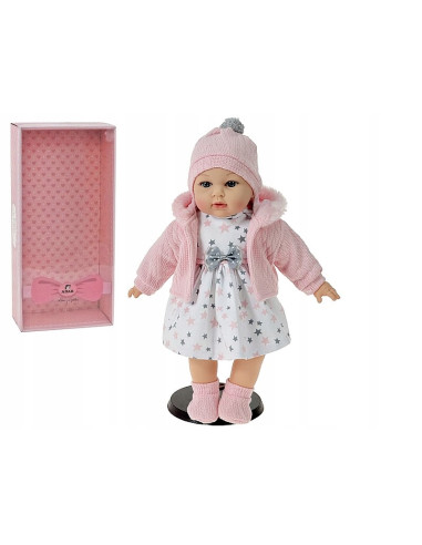 LALKA BOBAS 40CM W OPAKOWANIU PREZENTOWYM MÓWI...