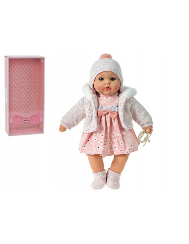 LALKA BOBAS 40CM W OPAKOWANIU PREZENTOWYM MÓWI...