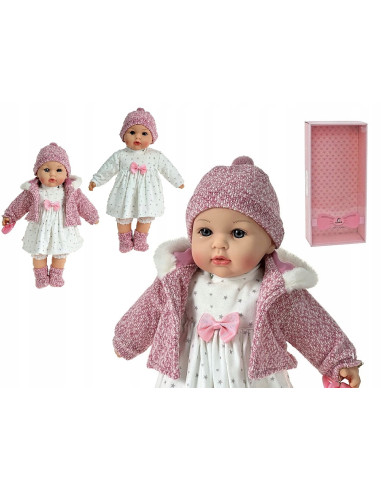 LALKA BOBAS 40CM W OPAKOWANIU PREZENTOWYM MÓWI...