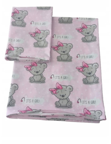 Poszewki Bawełniane 100x75 i 40x30 Dla Dzieci -...