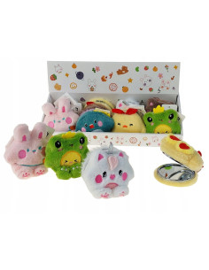 Lusterko Pluszowe Kieszonkowe Dwustronne do Torebki...