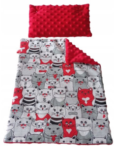 Pościel dla lalki BOBAS BORN DO WÓZKA KOŁYSKI ŁÓŻECZKA