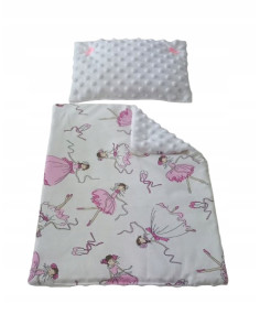 Pościel Dla Lalek Baletnice Kołderka Poduszka Dla lalki...