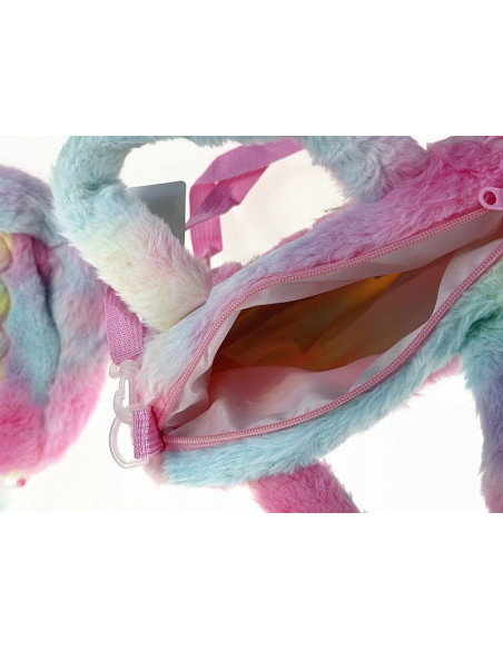 TOREBKA PLUSZOWY JEDNOROŻEC DLA DZIEWCZYNKI TORBA DO PRZEDSZKOLA