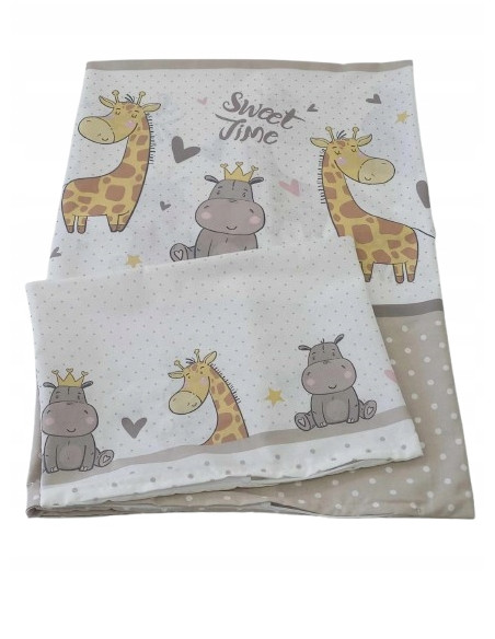 Poszewki bawełniane 2szt 100x75cm 60x40cm