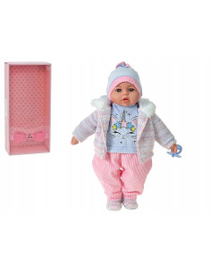 Lalka Bobas 45cm JAK ŻYWA INTERAKTYWNA REALISTYCZNA Ze... 2