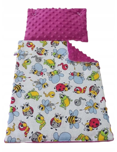 POŚCIEL dla lalek BOBAS BORN DO WÓZKA KOŁYSKI...