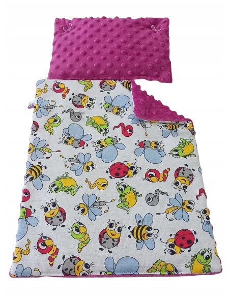 POŚCIEL dla lalek BOBAS BORN DO WÓZKA KOŁYSKI ŁÓŻECZKA