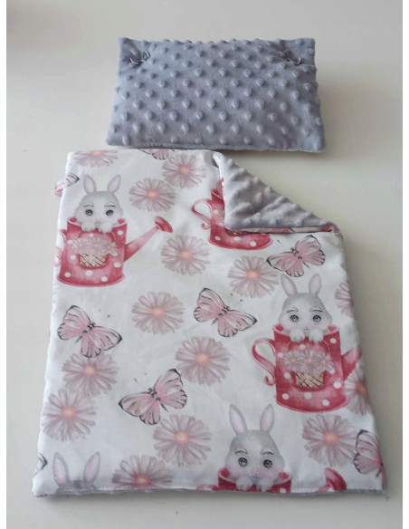 POŚCIEL dla lalek BOBAS BORN DO WÓZKA KOŁYSKI ŁÓŻECZKA