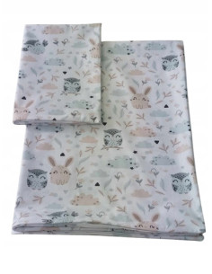 Poszewki bawełniane 2szt 100x75cm 60x40cm