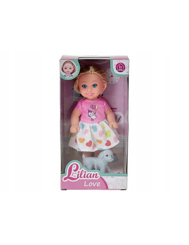 LALKA MINI 12CM MAŁA LALECZKA Z PIESKIEM