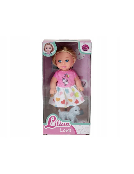 LALKA MINI 12CM MAŁA LALECZKA Z PIESKIEM