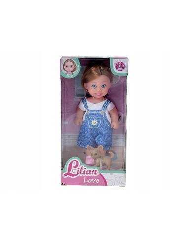 LALKA MINI 12CM MAŁA LALECZKA Z PIESKIEM
