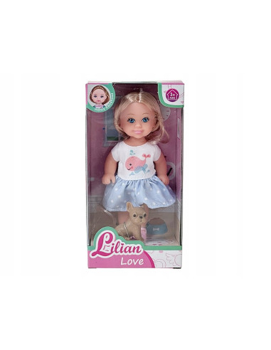 LALKA MINI 12CM MAŁA LALECZKA Z PIESKIEM