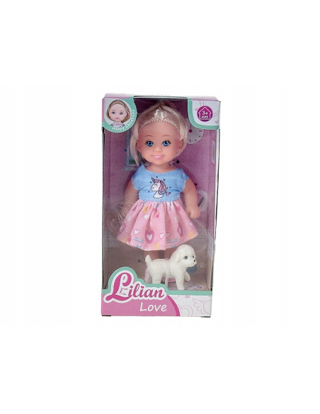 LALKA MINI 12CM MAŁA LALECZKA Z PIESKIEM
