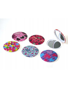 LUSTERKO KIESZONKOWE SERDUSZKA. DWUSTRONNE MOTYW SERCA 2