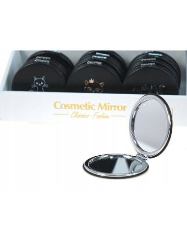 LUSTERKO KIESZONKOWE DWUSTRONNE KOTEK