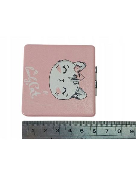 LUSTERKO KIESZONKOWE DWUSTRONNE KOTEK