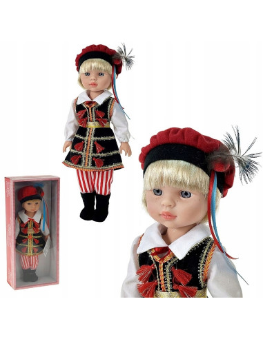 LALKA W STROJU LUDOWYM. CHŁOPIEC W STROJU...