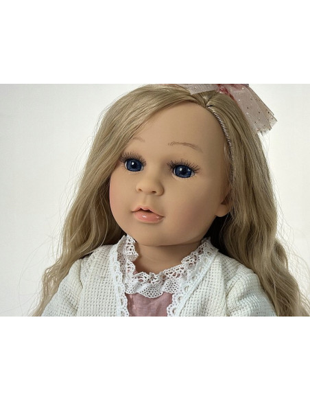 DUŻA LALKA JAK ŻYWA mówi i śpiewa INTERAKTYWNA ANATOMICZNA 50cm +GRATIS