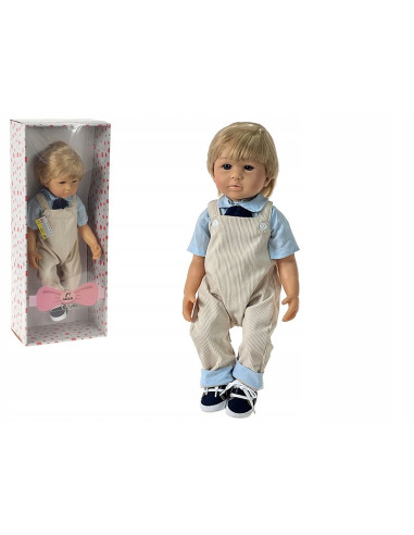 LALKA CHŁOPIEC anatomiczna, winylowa 50cm jasne...