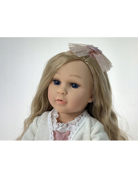 DUŻA LALKA JAK ŻYWA mówi i śpiewa INTERAKTYWNA ANATOMICZNA 50cm +GRATIS