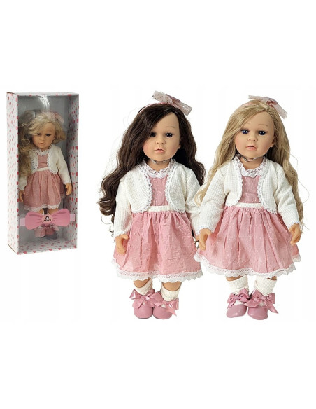 DUŻA LALKA JAK ŻYWA mówi i śpiewa INTERAKTYWNA ANATOMICZNA 50cm +GRATIS