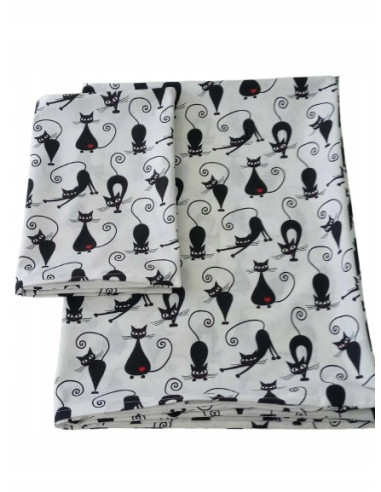 Poszewki bawełniane 2szt 100x75cm 60x40cm