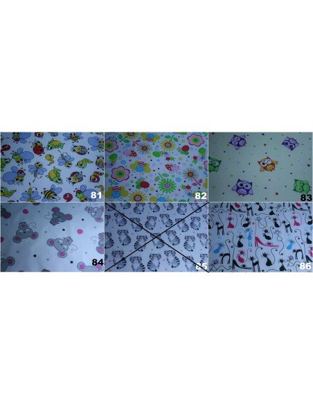 POSZEWKA NA PODUSZKĘ 40X60 cm. MIX WZORÓW