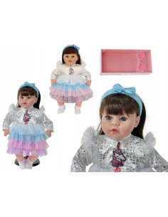 LALKA BOBAS 45CM. Mówi i śpiewa SZYTE WŁOSY