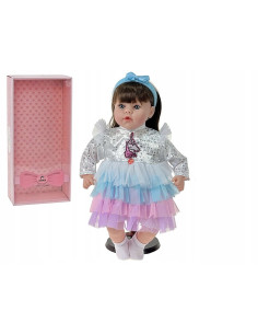 LALKA BOBAS 45CM. Mówi i śpiewa SZYTE WŁOSY 2