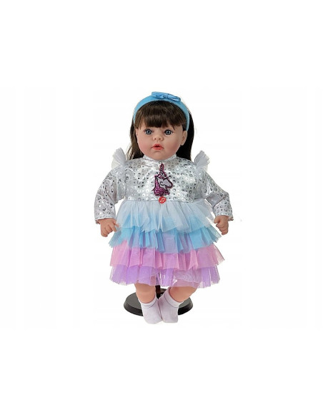 LALKA BOBAS 45CM. Mówi i śpiewa SZYTE WŁOSY