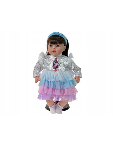 LALKA BOBAS 45CM. Mówi i śpiewa SZYTE WŁOSY