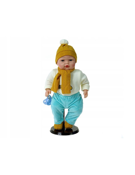LALKA BOBAS 40cm MÓWI, ŚPIEWA, Lalka w opakowaniu prezentowym
