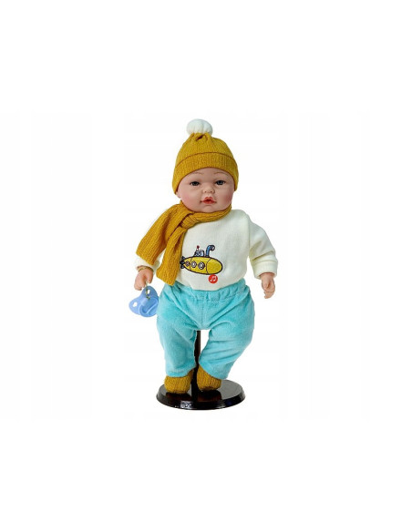 LALKA BOBAS 40cm MÓWI, ŚPIEWA, Lalka funkcyjna