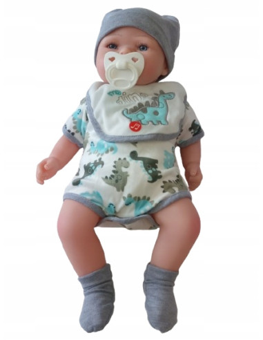 LALKA BOBAS 40cm MÓWI, ŚPIEWA, Lalka funkcyjna