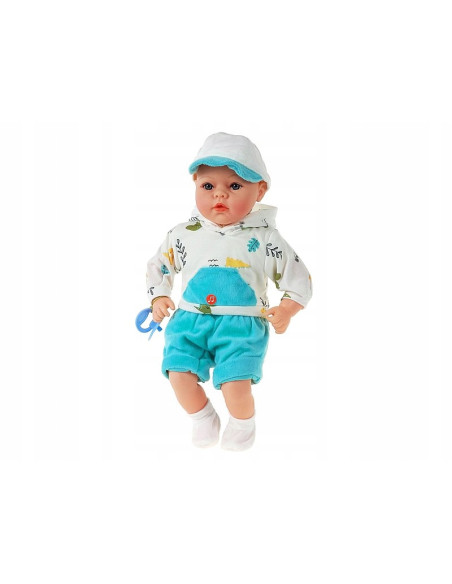 LALKA BOBAS 45CM MÓWI I ŚPIEWA PO POLSKU + SMOCZEK INTERAKTYWNA, BABY