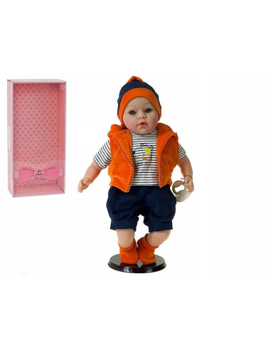 LALKA 45cm interaktywna + opakowanie prezentowe