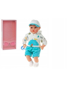 LALKA 45cm interaktywna + opakowanie prezentowe 2